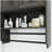 Bathroom Wall Cabinet with Doors,Adjustable Shelf,Towel Bar and Paper Holder, Over The Toilet Storage Cabinet, Medicine Cabinet for Bathroom-Grey-332861473