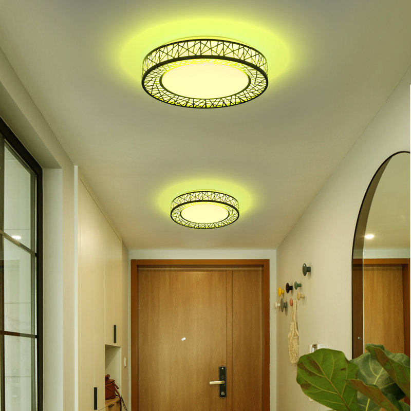 RGB Bird’S Nest LED Ceiling Light – Dimmable RGB+2700/6500K, App & Remote Control, ETL-Certified, 3.50" H x 20" W x 20" D