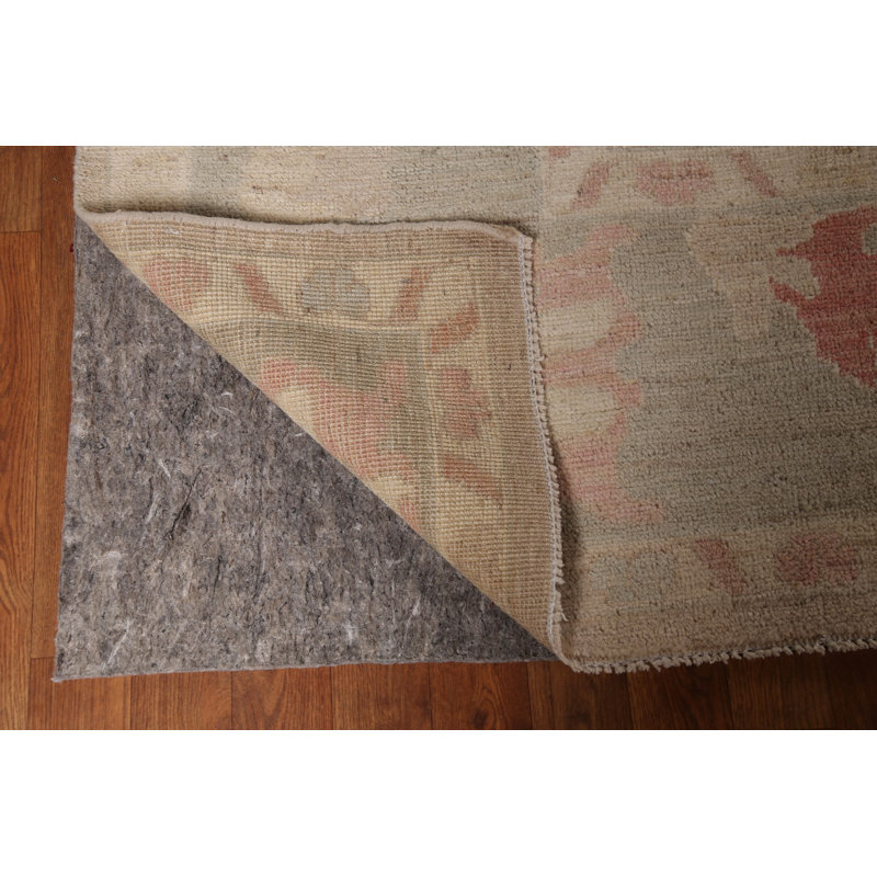 Vegetable Dye Oushak Turkish Square Rug 10x10