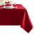 Brosh Solid Texture Water and Stain Resistant Polyester Rectangle Tablecloth-937881997-924363430