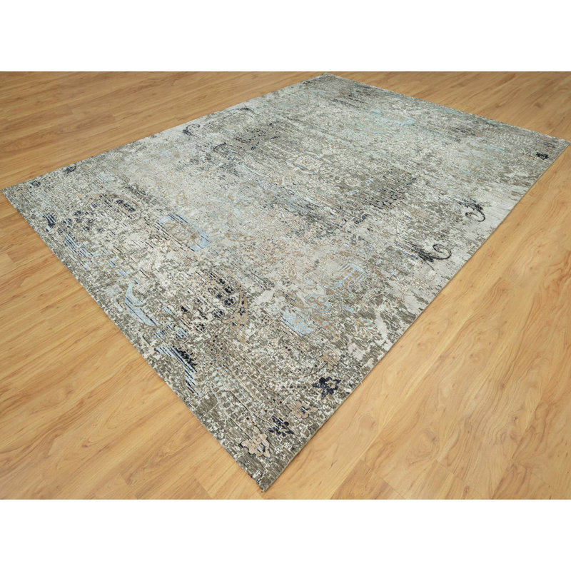 Burmingham One-of-a-Kind Rectangle 9'1" X 12'2" Area Rug