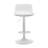 Alabama Swivel Upholstered Adjustable Height Counter Stool with Metal Frame-811059251