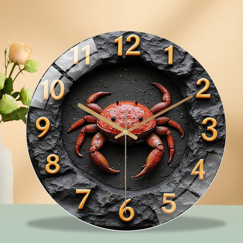 Horloge murale en pierre 12 po