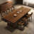 Rectangular Modern Simple Solid Wood Dining Tables-106238064
