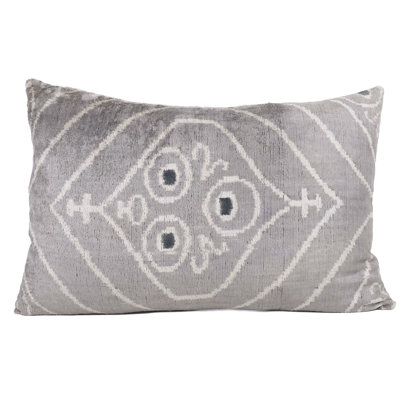 Ottoman Silk Velvet Pillow Cover And Insert