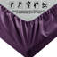 Drap-housse en microfibre Lux Decor jusqu'à 16 pouces de profondeur-958926695-940831321