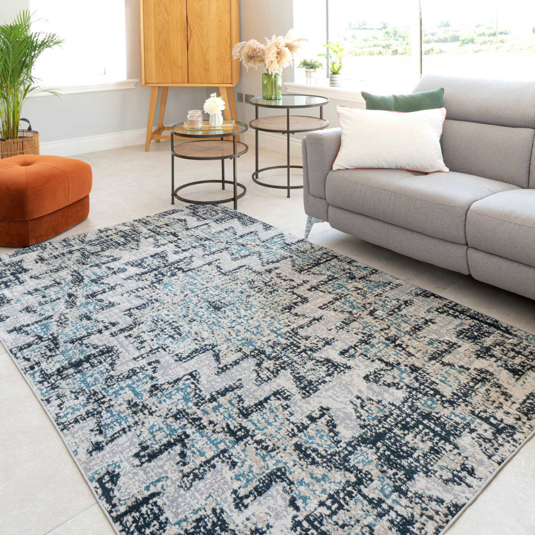 Elraine Power Loom Grey Rug