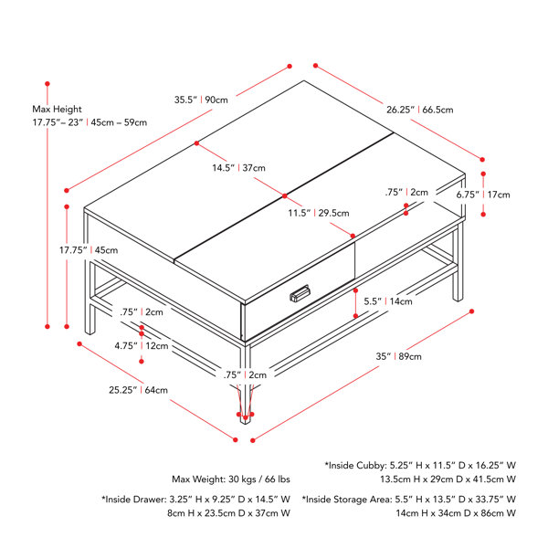 Dimensions du produit