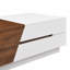 Table basse à plateau coulissant moderne avec rangement Modern