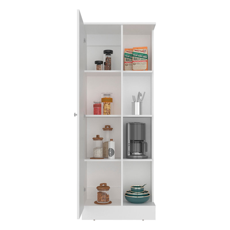 White 1-door Kitchen Storage Cabinet