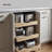 Prestridge Pre-Assembled Solid Wood Pull Out Cabinet Organizer Drawer with Soft Close Full Extension Slides-355914217