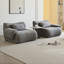Canapé modulaire modulaire, canapé modulaire compressé, canapé de style minimaliste moderne, chambre à coucher, canapé compressible confortable gris clair économe en espace-57335427-49153271-49153269