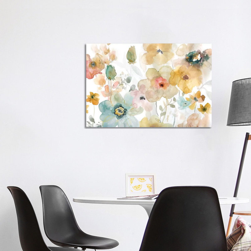 Soft Spring I by Carol Robinson - Wrapped Canvas Painting, 101.6 cm H x 66.04 cm W x 1.91 cm D