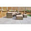 Adalie 6 - Person Wicker Patio Dining Set with Square Table , Cushions Included-24131455