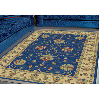 Rectangle Oriental Wool Area Rug