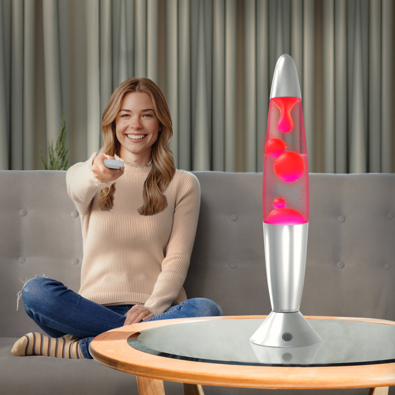 Lampe à mouvement à DEL 17 couleurs avec télécommande Jambo, lumière DEL de 13 po pour enfants, adolescents et adultes, veilleuse de nuit, lampe Magma relaxante pour chambre à coucher, salon, bureau, cuisine, décoration intérieure