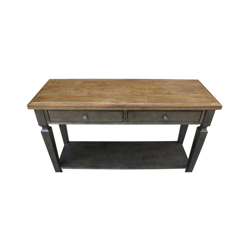 Console Briseno, Hickory / charbon délavé