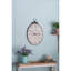 Horloge murale antique blanche 18 "x 29", horloge traditionnelle rétro