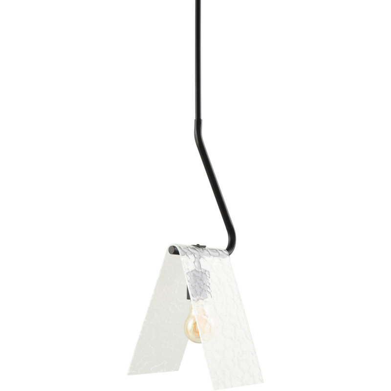 Luminaire suspendu Hearns, Noir