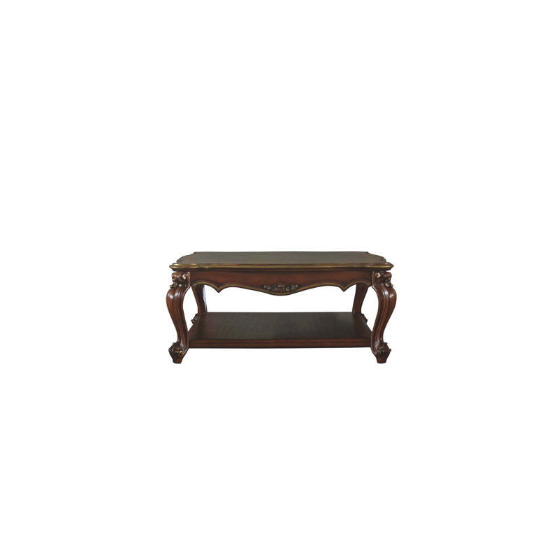 Andrell Solid Wood Top Coffee Table