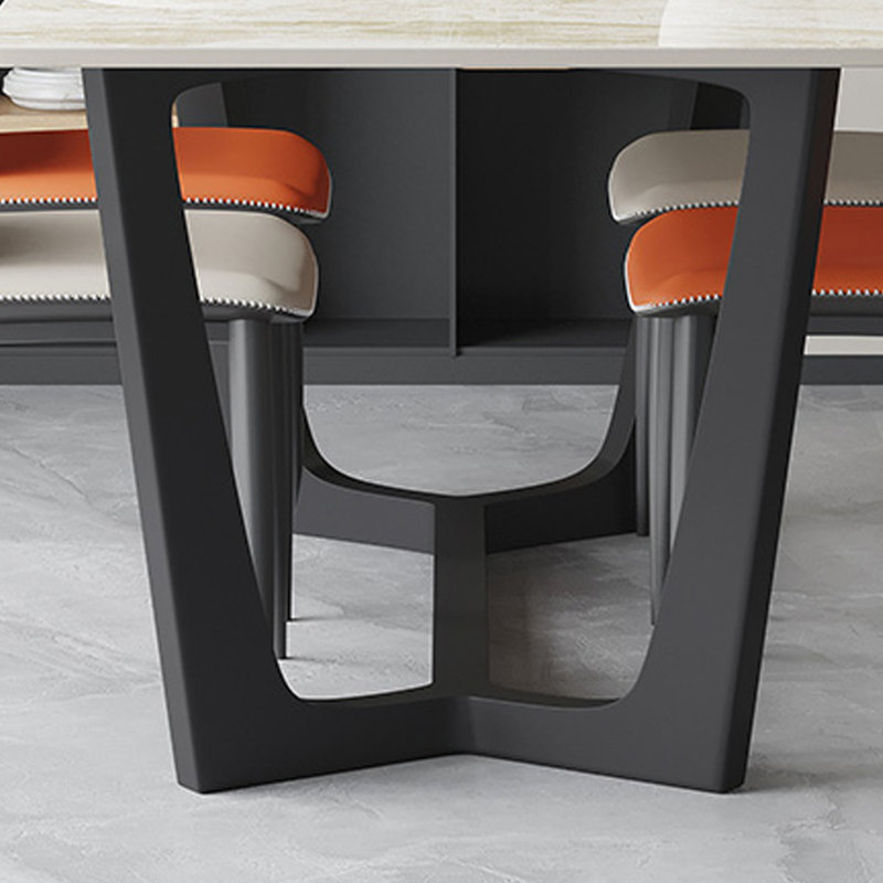 Table de salle à manger Luxury, H 29,53 po x L 70,87 po x l 35,43 po