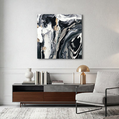 «Ebony & Ivory», reproduction d'art sur verre