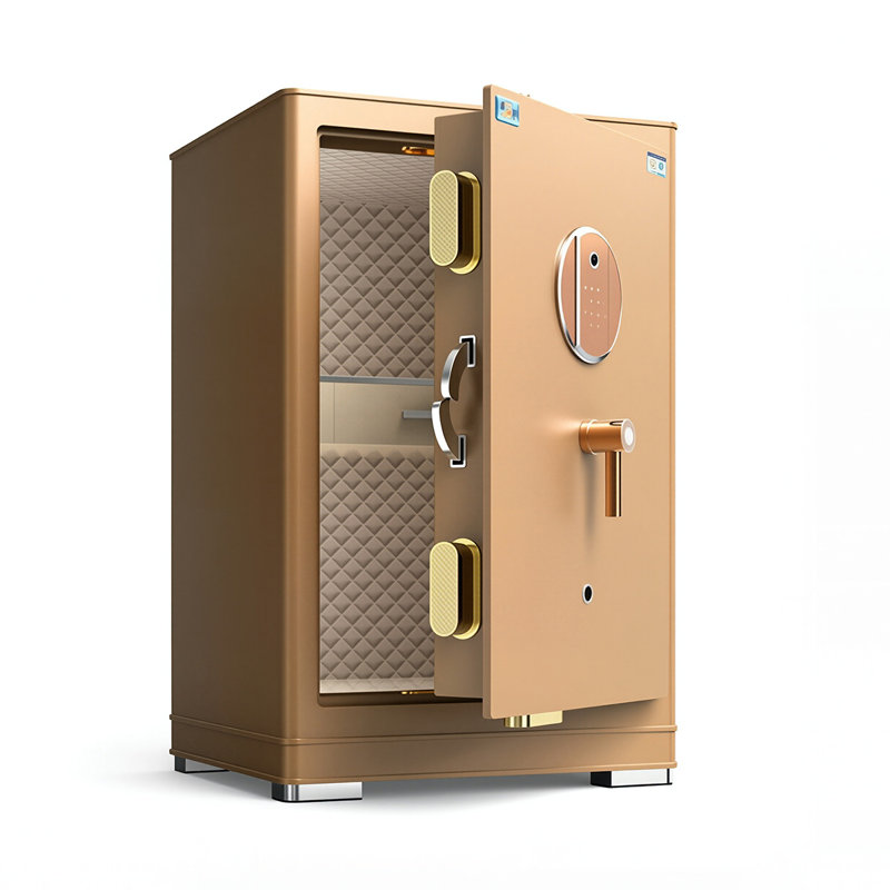 Coffre-fort à empreinte digitale 16,93 po, H 23,62 po x l 16,93 po x P 14,96 po