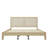 Solid Wood Platform Bed With Rattan-1570611928