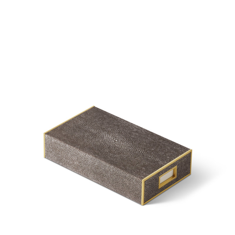 Shagreen Figurines & Sculptures, Chocolate