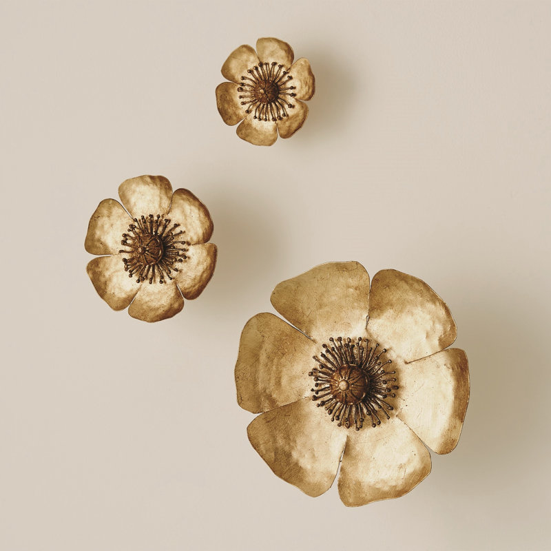 3 Piece Golden Poppy Set