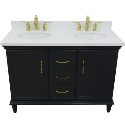 Ensemble de meuble-lavabo double 49 po Kora
