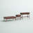 Norberg 3-Piece Mid-Century Living Room Table Set
