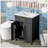 24"Bathroom Vanity Combo with Ceramic sink