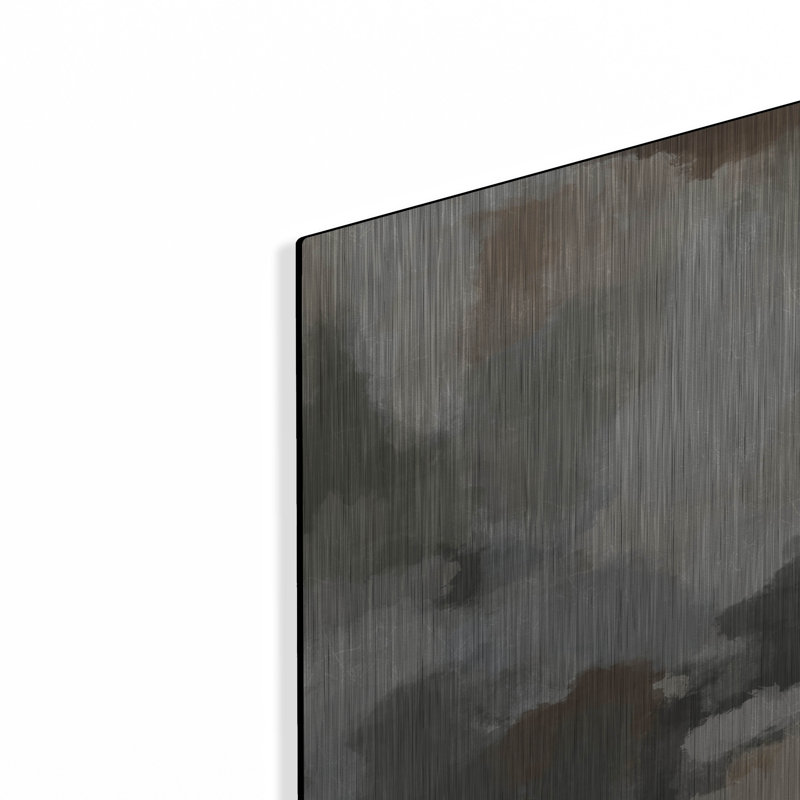 Art mural en métal Wrought Studio ™ «Earthy Abstract 2» par Ashley Bradley, H 12 po x l 12 po