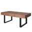 Table basse rustique en bois industriel