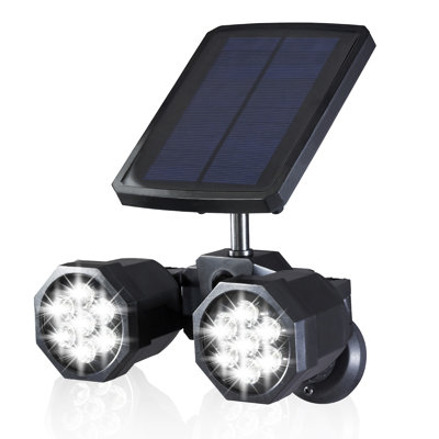 Bell + Howell Bell+howell Bionic Spotlight Duo With Motion Sensor, Super Bright Security Spotlight For Outdoors In Black