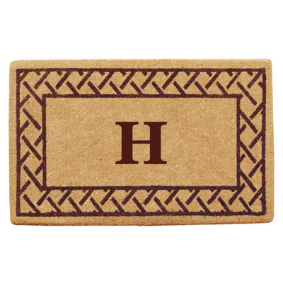 Treillis ultra-résistant coco 36 po x 22 po tapis pour porte d’extérieur Sweetwood