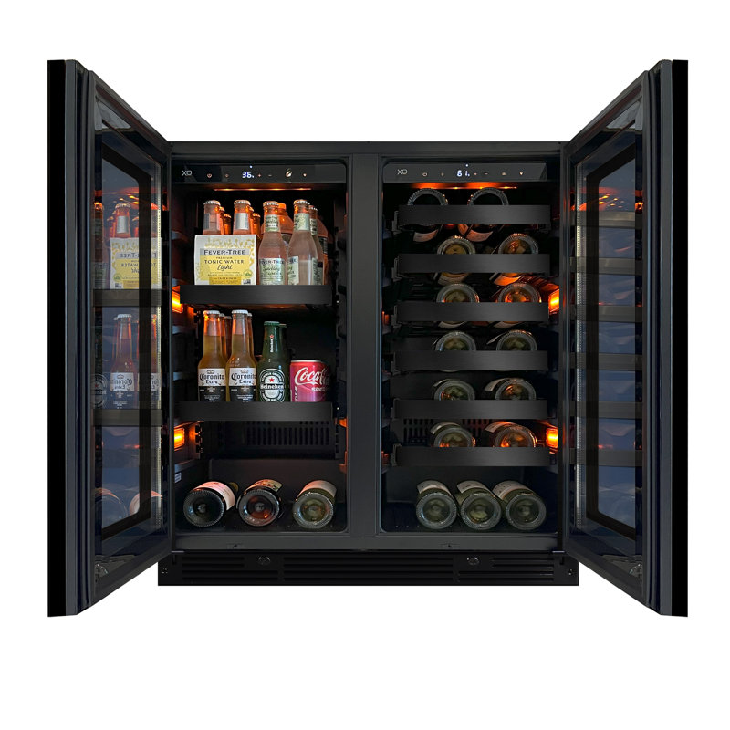 30" Beverage/Wine Double Door