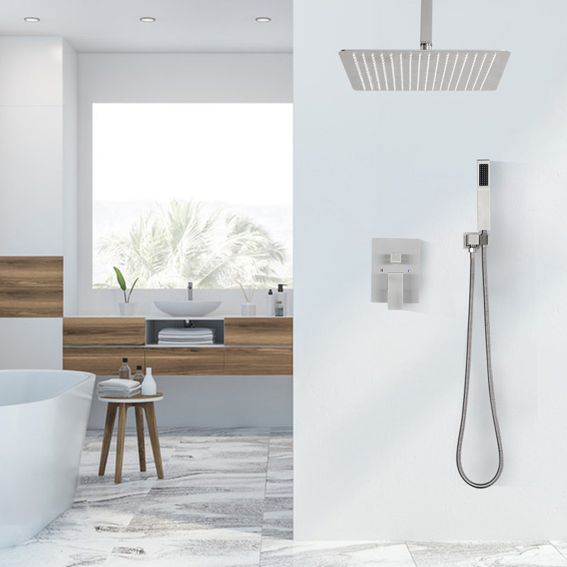 Shower System, Brushed Nickel