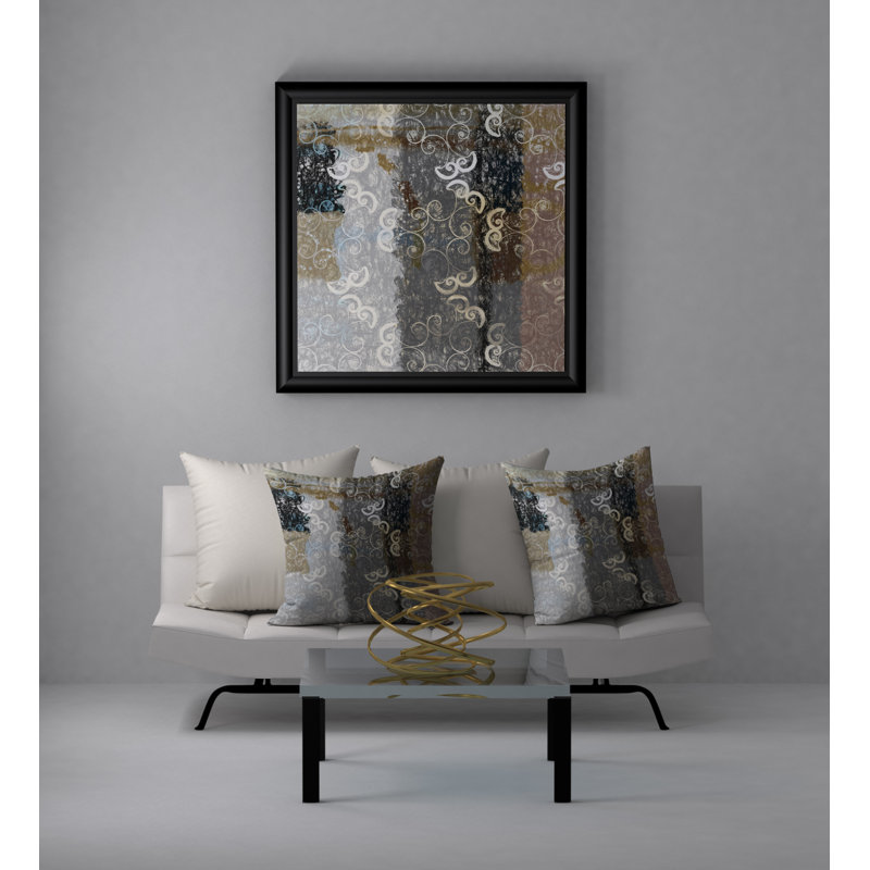 Housse de coussin carrée à Heartwarmage houle, 24 po x 24 po