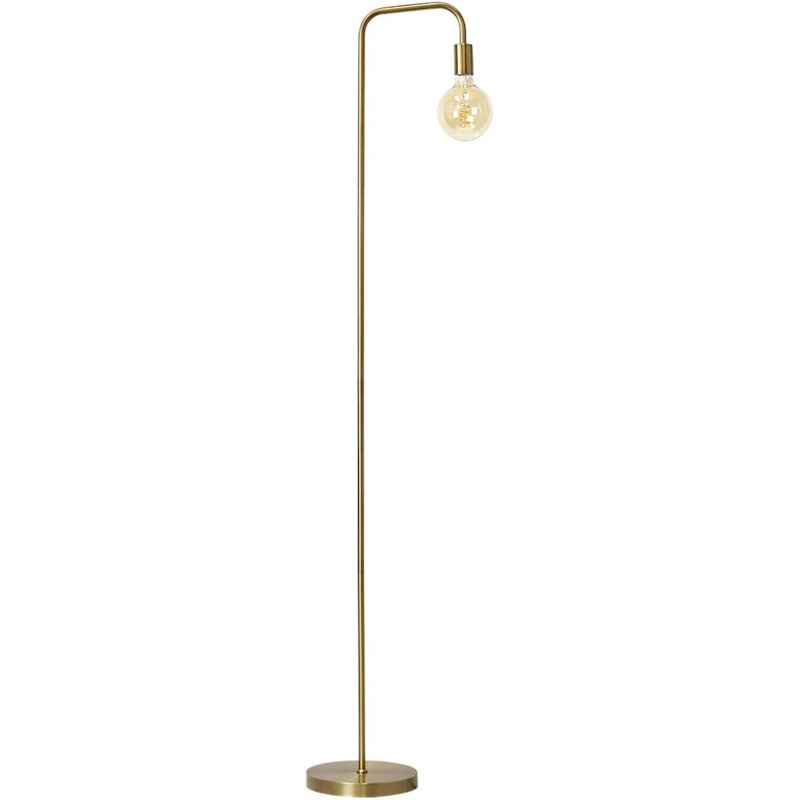Lampe sur pied Zumbrota , Nickel brossé
