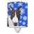 Bull terrier gris et blanc