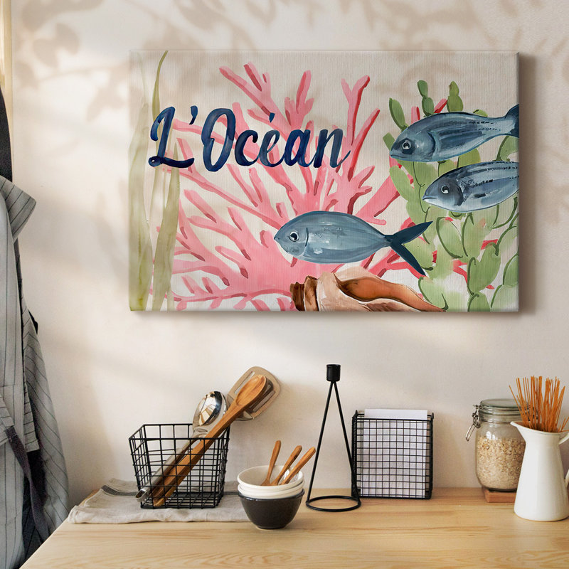 Toile tendue Pastel Mer II-Gallery