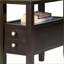 Table basse 24 po avec 2 tiroirs, table de bout traditionnelle
