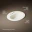 Lavabo de salle de bain encastré avec entraxe Pennington-1707039-2844451