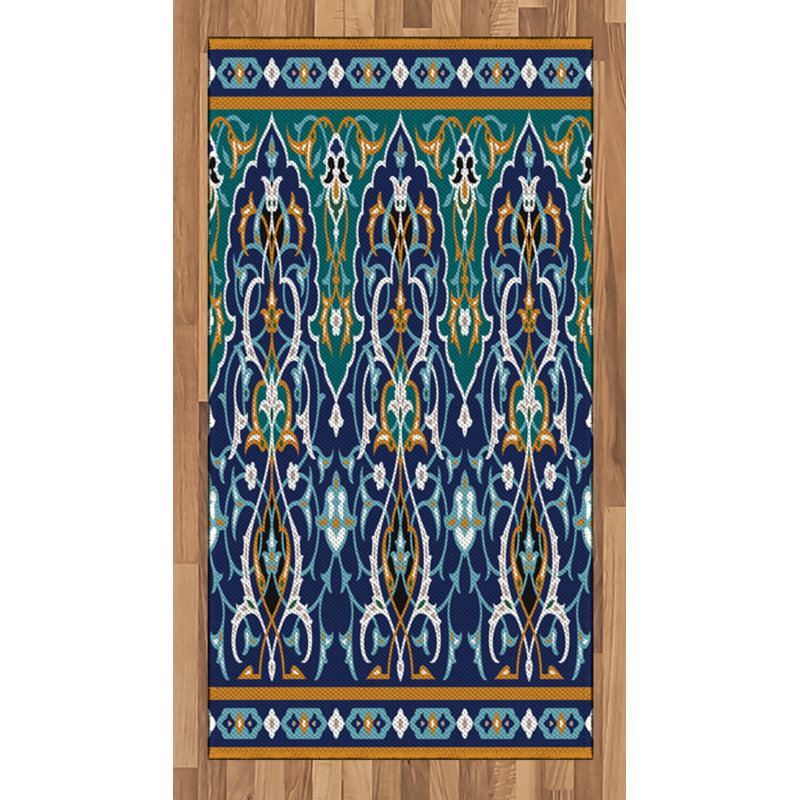 Oriental High Density Long Fiber Poly Threads Decorative Area Rug Carpet, Rectangle 2'7" x 5'