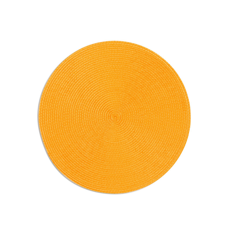 Round Sphere Placemats, Yellow