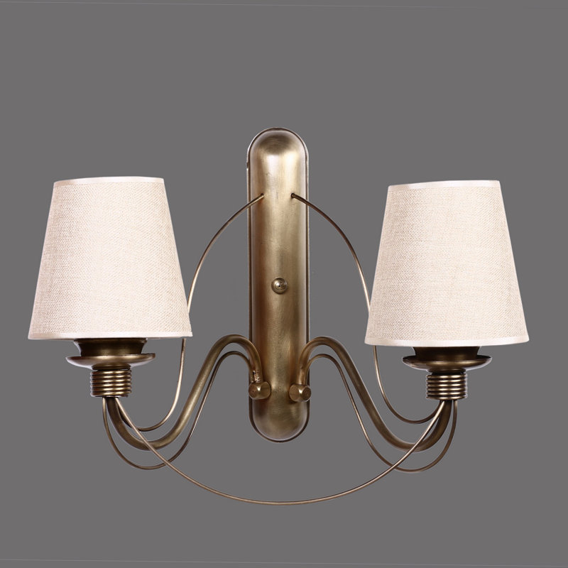 Bobbi LED Wallchiere, Gold, White