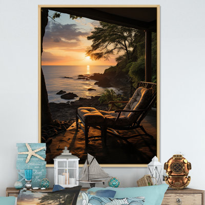 «Beach Photo Tropical Vibes I» sur toile