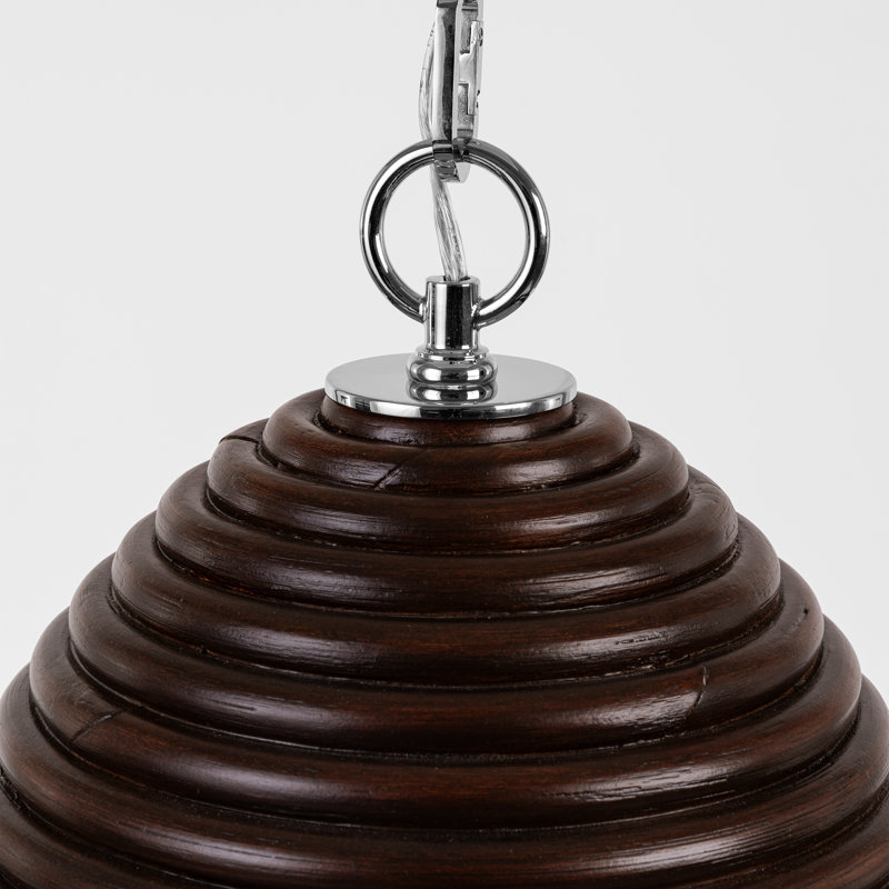 Emerson 1 - Light Pendant, Espresso, Polished Nickel